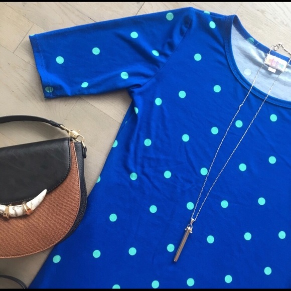 LuLaRoe Dresses & Skirts - Lularoe Polka Dot Julia Dress